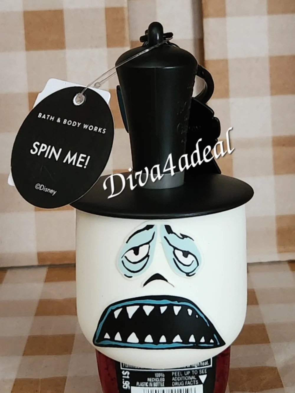 New! Bath & Body Works Nightmare Before Christmas MAYOR Spin Pocketbac Holder